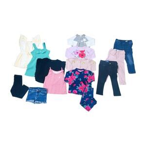 Girls 2T Clothing Bundle - 13-Piece Set